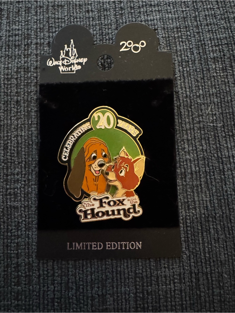 Disney’s The Fox & The Hound Limited Edition of 3500 Pin